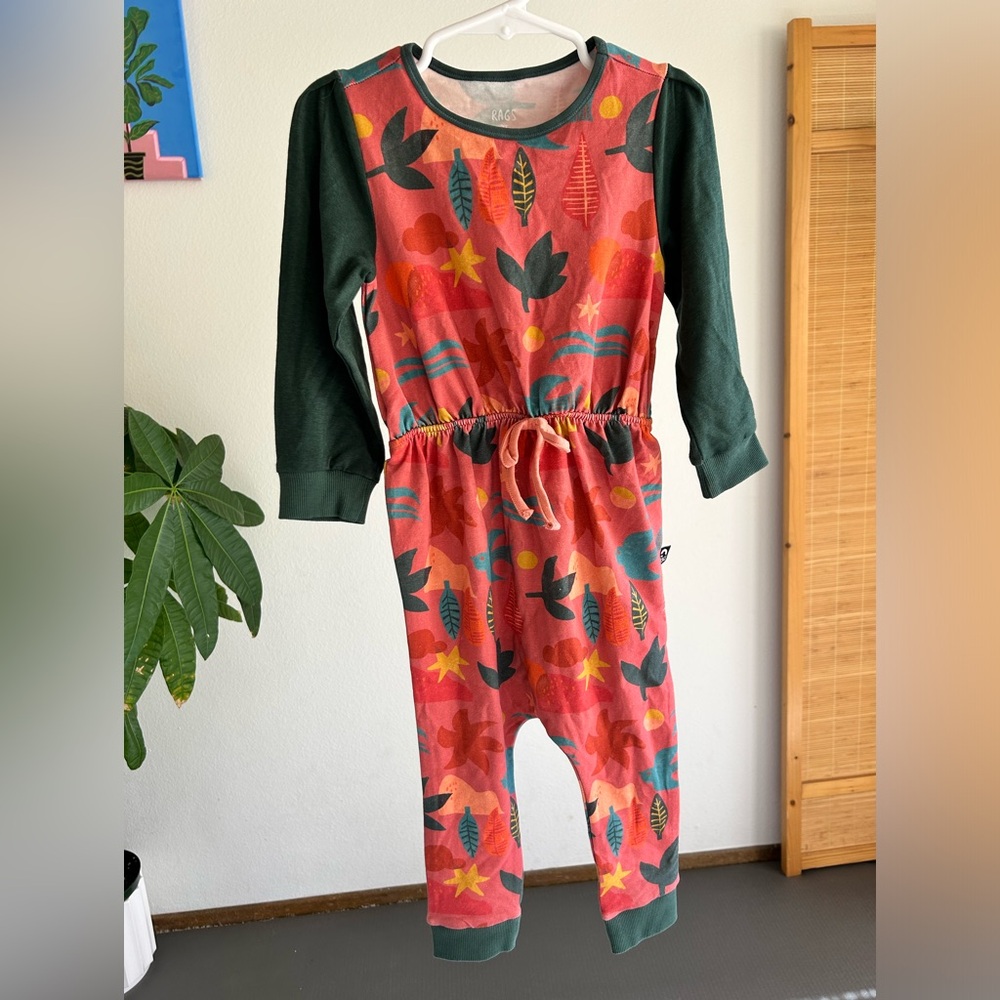 Rags to Rachel’s Fall Romper - 2T